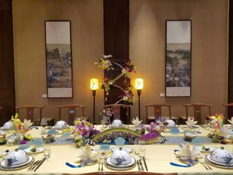 國瓷永豐源國家級宴請瓷走紅,“海棠”“牡丹”驚艷亮相